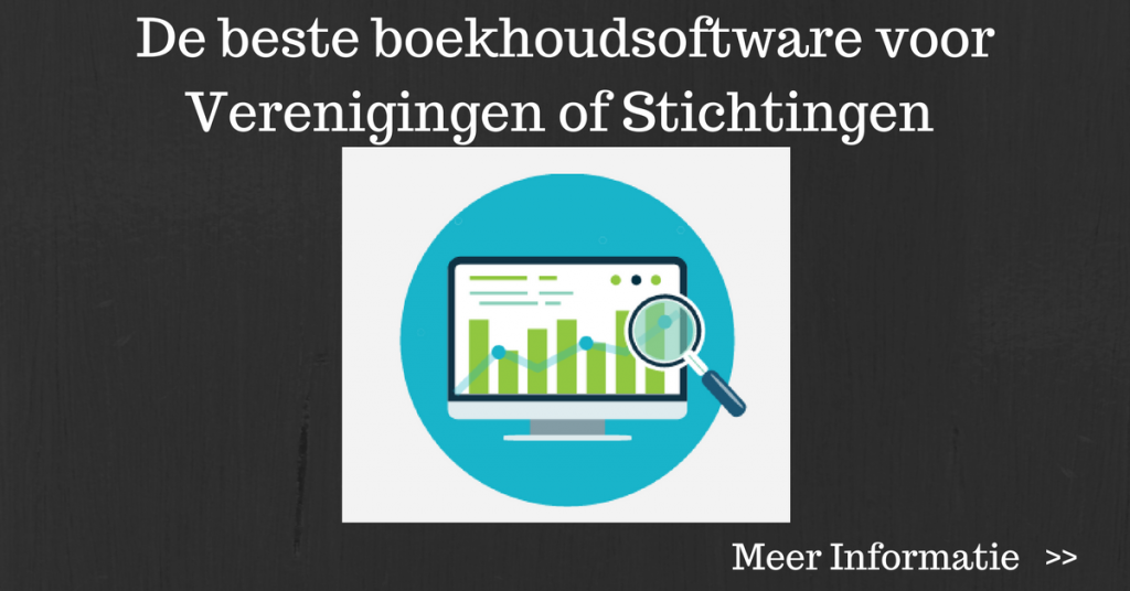 Boekhoudsoftware vereniging of stichting