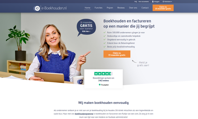 probeer de boekhoudsoftware van e-boekhouden.nl gratis uit en ervaar de voordelen van het boekhoudprogramma